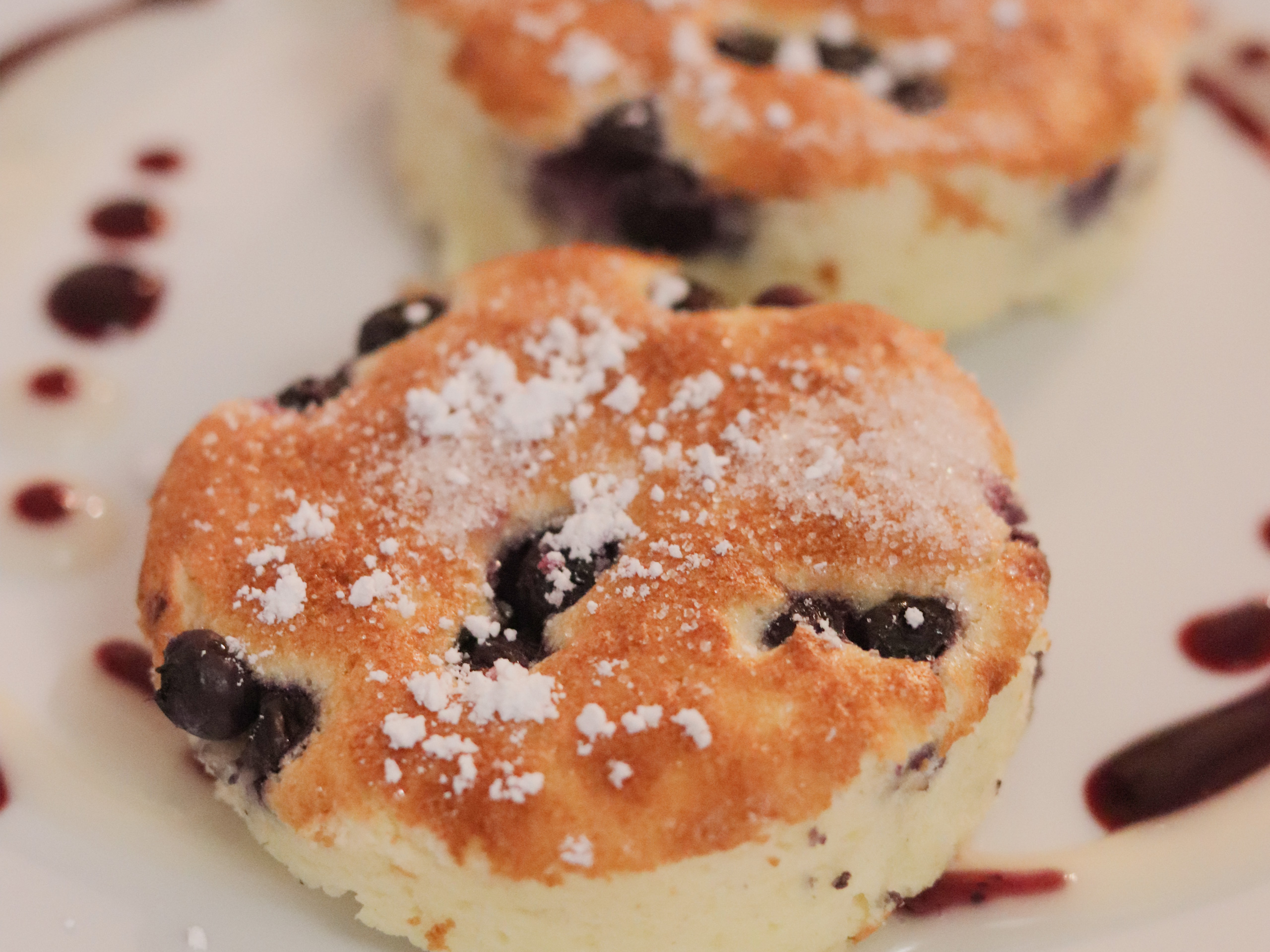 Kaiserschmarren mit Heidelbeeren